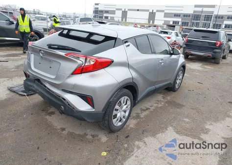2019 Toyota C-Hr Le from USA, damaged, VIN JTNKHMBX7K1052902